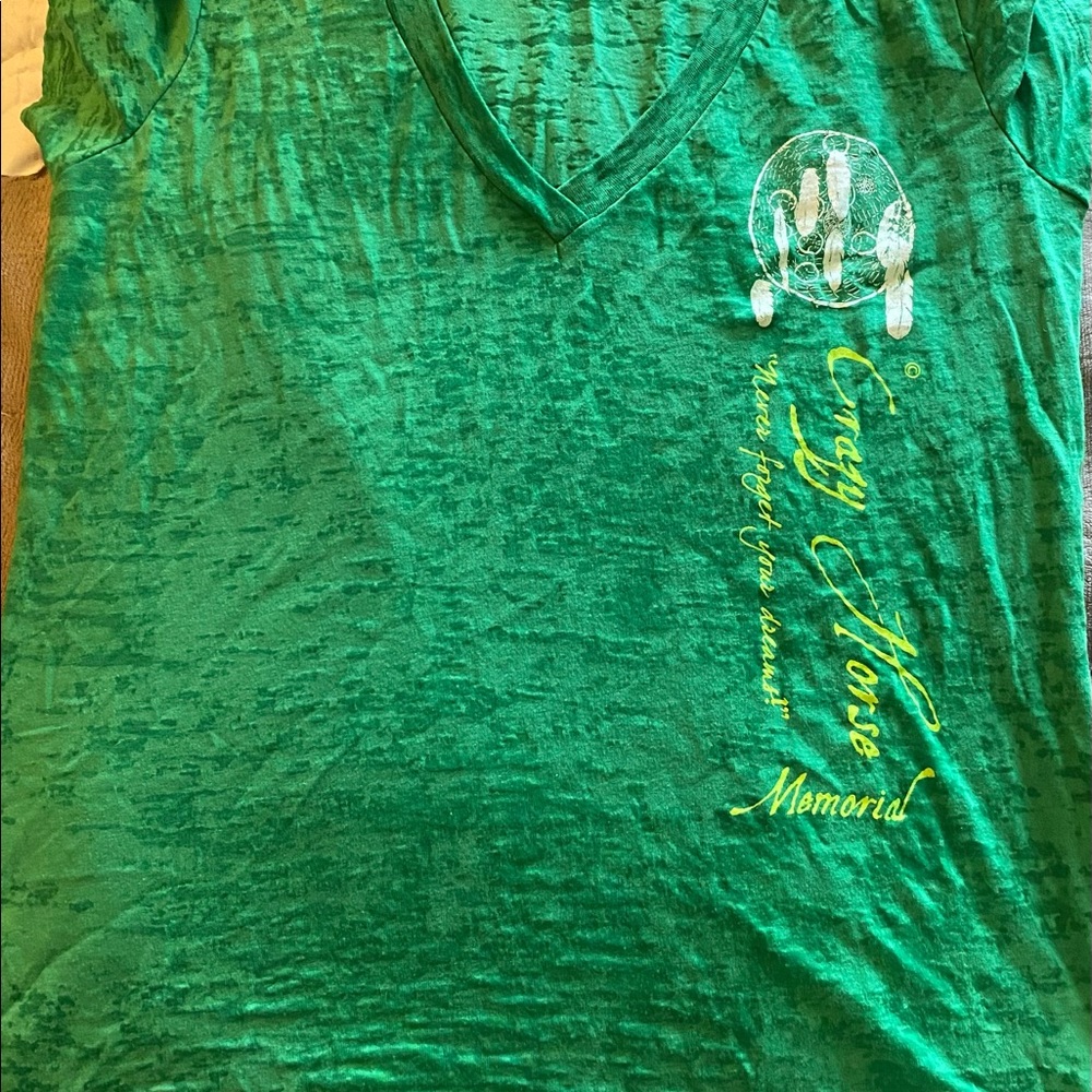 Vintage fit very light shirt from Native American gift shop in Arizona